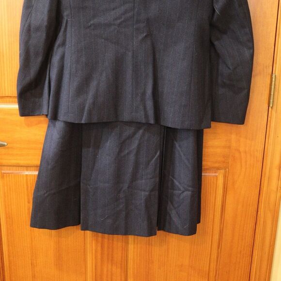 Lady Brittany Black Skirt Suit Midi Skirt and Blazer Jacket 10 - Picture 8 of 16